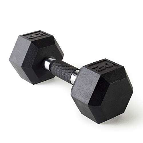 CAP Barbell Coated Dumbbell Weights with Padded Grip