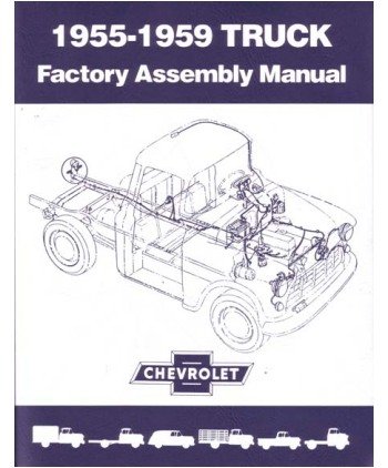 1955 1956 Chevrolet Pickup Truck Assembly Manual