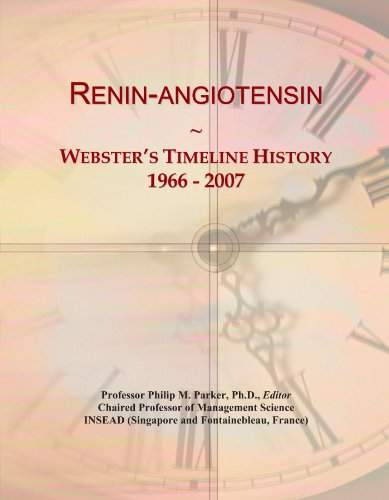 Renin-angiotensin: Webster’s Timeline History, 1966 – 2007