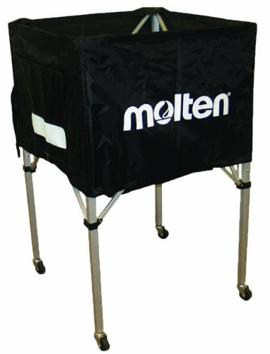 Molten Volleyball Cart, Standard Square Design (Black)
