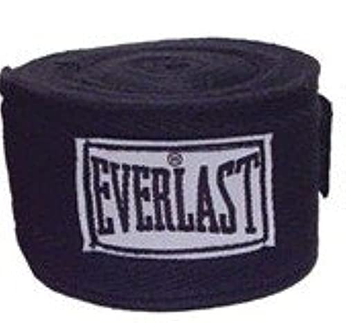 Everlast Worldwide 108-Inch Hand Wrap (Black)