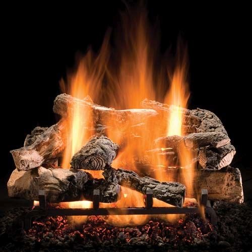 Hargrove Rustic Timbers Vented 30″ Gas Logs with Safety Pilot – NG