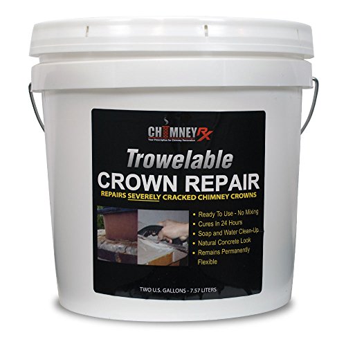 CHIMNEYRX Trowelable Crown Repair, 2 Gallon