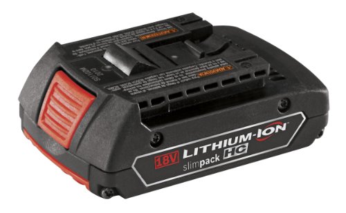 Bosch BAT610G 18-Volt Lithium-Ion HC (High Capacity) 1.5Ah Lithium-Ion Slim Pack Battery with Fuel Gauge | The Storepaperoomates Retail Market - Fast Affordable Shopping
