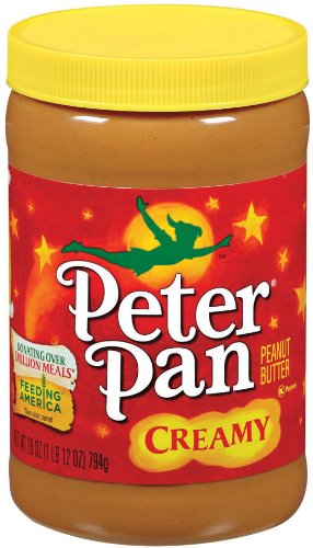 Peter Pan, Peanut Butter, Creamy, 28oz Jar (Pack of 3)