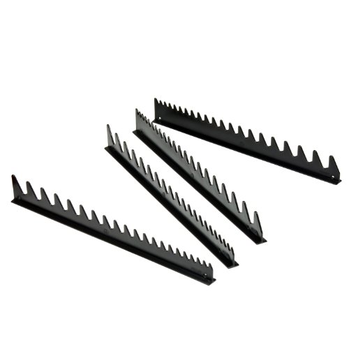 Ernst Manufacturing Wrench Rail Set, 40 Tool, Black (6015-Black)