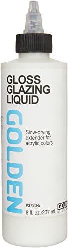 Golden Acrylic Glazing Liquid Gloss – 8 oz Bottle