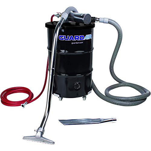 Nortech Guardair Pneumatic Vacuum N551BC 55 Gallon Drum Complete Kit with B Venturi Head, 2-Inch Hose and Tools