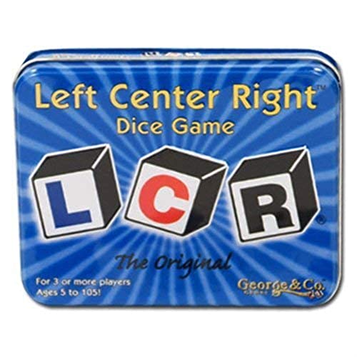 Original LCR Left Center Right Dice Game | The Storepaperoomates Retail Market - Fast Affordable Shopping