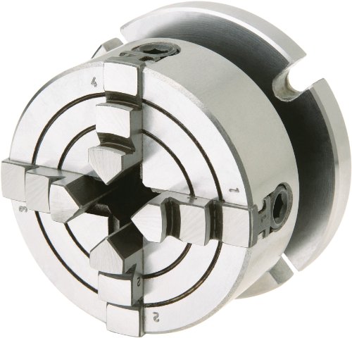 Shop Fox D3754 Small 4-Jaw Chuck with Plate