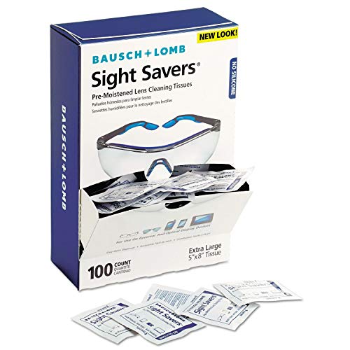 Sight Savers Premoistened Lens Cleaning Tissues (100 Tissues/Box)