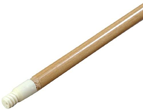 Carlisle FoodService Products (4028500) 60″ Flo-Pac® Threaded Nylon Tip Wood Handle [1 count ]