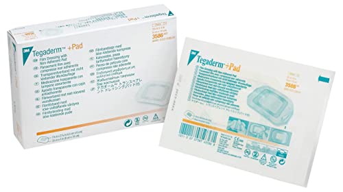 3M™ Tegaderm™ +Pad Film Dressing with Non-Adherent Pad 3586,Dressing size 3 1/2 IN x 4 IN, Pad size 1 3/4 IN x 2 3/8 IN