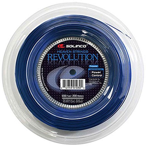 Solinco Revolution Tennis String Reel-Blue-16L
