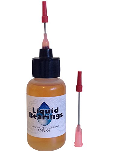 Liquid Bearings Oil for O Scale Trains and Model Railroads, 100%-Synthetic, Provides Superior Lubrication, Also Prevents Rust