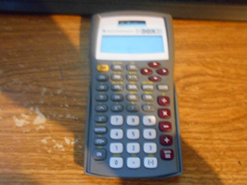 Texas Instruments TI-30X IIS 2-Line Scientific Calculator, Grey
