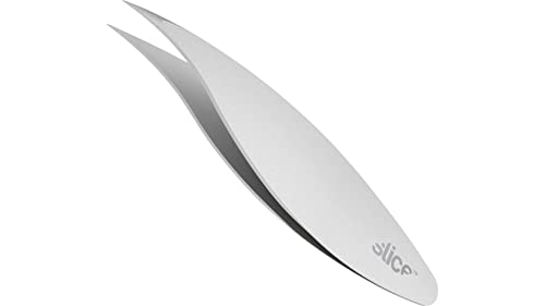 Slice 10456 Stainless Steel Pointed Tip Precision Tweezers, Pack of 1