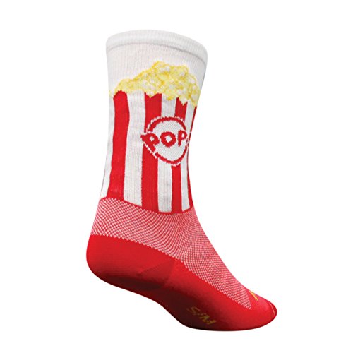 SockGuy Popcorn Cycling Sock – Unisex