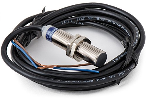 Telemecanique XS612B1MAL2 Universal Series Inductive Proximity Sensor, Multi-Function, Metal 12-Mm Barrel, 2-Wire Ac/Dc Wiring, Pnp Input, No Output, 2-M Electrical Cable