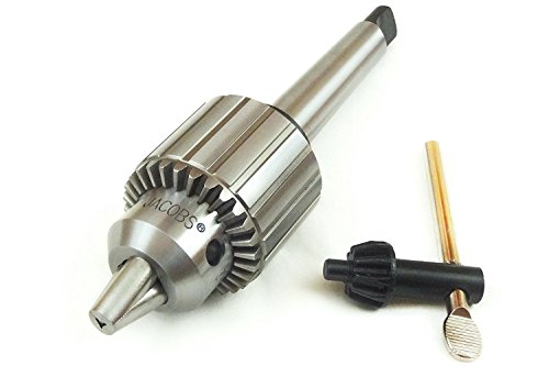 Jacobs 33 Drill Chuck 1/2″ Capacity with MT2 Morse Taper 2 Arbor South Bend 9″ 10K lathe