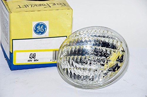 GE Lighting Incandescent Sealed Beam Lamp, PAR36, 80W