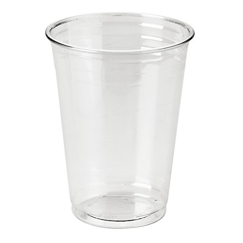 Georgia-Pacific Dixie 10 oz. PETE Plastic Cup by PRO , Clear, CP10, 1,000 Count (50 Cups Per Sleeve, 20 Sleeves Per Case)
