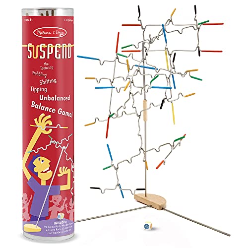 Melissa & Doug Suspend Family Game (31 pcs) – Wire Balance Game, Family Game Night Activities, For Kids Ages 8+
