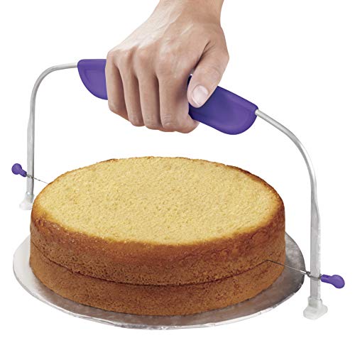 Wilton Adjustable Cake Leveler for Leveling and Torting, 12 x 6.25-Inch | The Storepaperoomates Retail Market - Fast Affordable Shopping