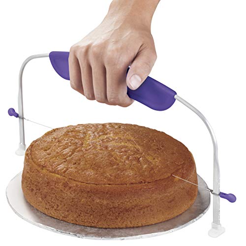 Wilton Adjustable Cake Leveler for Leveling and Torting, 12 x 6.25-Inch | The Storepaperoomates Retail Market - Fast Affordable Shopping