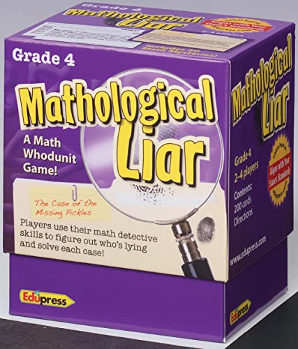 Edupress Mathological Liar, Grade 4