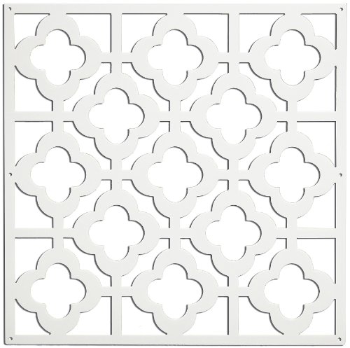 Wall Pops WPP0275 Honeycomb Decorative Hanging Room Division Panels , White