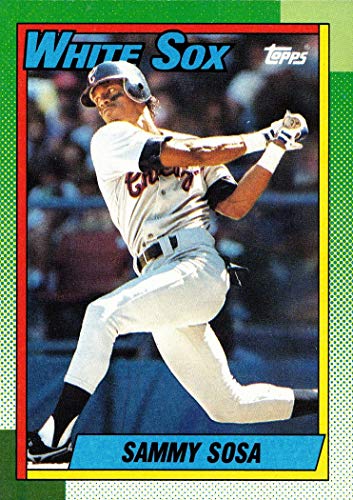 1990 Topps Baseball #692 Sammy Sosa Rookie Card