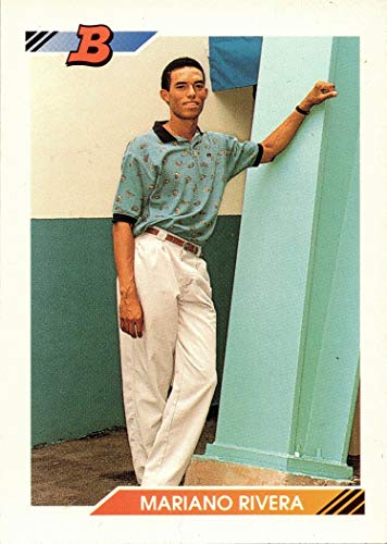 1992 Bowman Baseball #302 Mariano Rivera Rookie Card – His ONLY true Rookie Card!