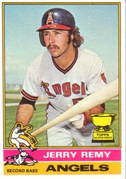 1976 Topps Baseball #229 Jerry Remy Rookie Card