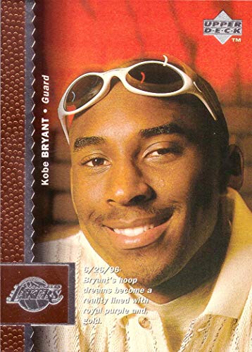 1996-97 Upper Deck Basketball #58 Kobe Bryant Rookie Card