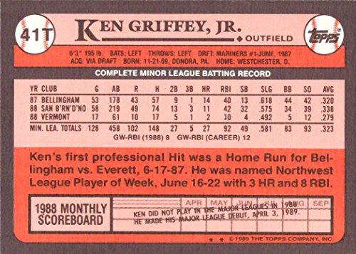 1989 Topps Traded Baseball #41T Ken Griffey Jr. Rookie Card | The Storepaperoomates Retail Market - Fast Affordable Shopping