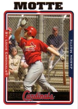 2005 Topps Update Baseball Jason Motte Rookie Card