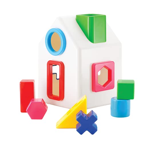 Kid O Shape Sorting House — Classic Color and Shape Matching Play — Ages 1+