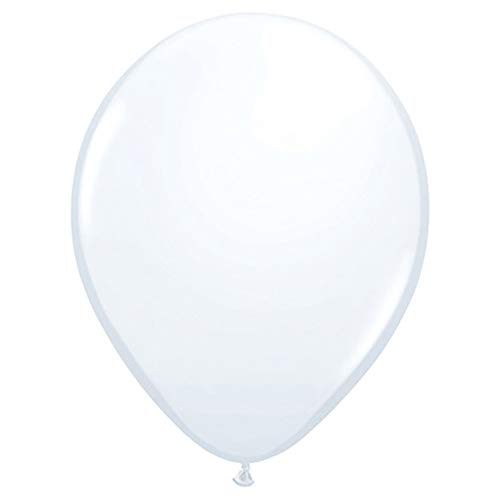 Qualatex 5″ White Latex Balloons (100ct)