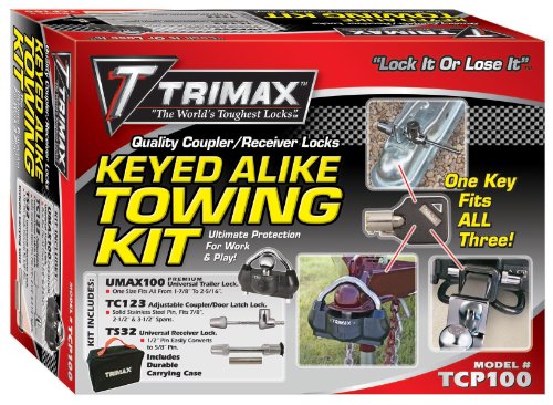 Trimax TCP100 Keyed Alike Combo Pack