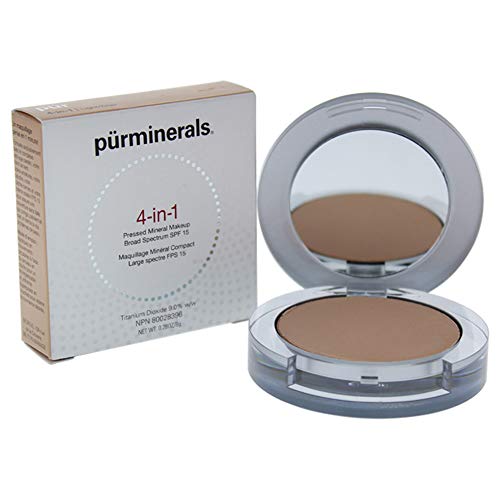 Pur Minerals 4-in-1 Pressed Mineral Makeup Powder SPF 15 – LN6 Light Women Foundation 0.28 oz
