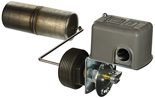 Square D 9037 Closed-Tank Float Switch with Bushing for Power Circuit, Contacts Open on Rise, Side Mount, NEMA 1, Right Float Position, 90-Deg. Float Rod Angle with 7″ Offset (9037HG31R)