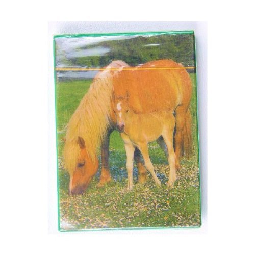 JT International Mare and Foal Playing Cards