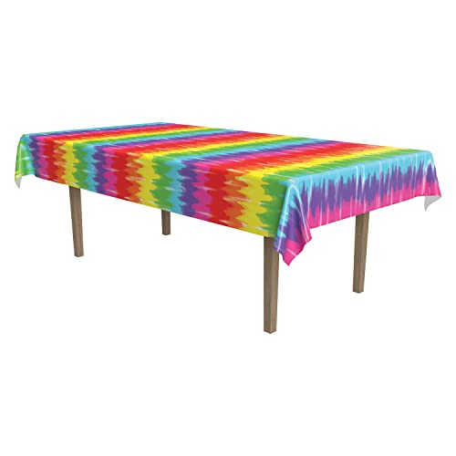 Tie-Dyed Tablecover Party Accessory (1 count) (1/Pkg)
