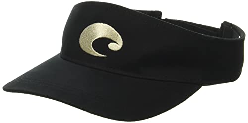 Costa Del Mar wo Visor Hat, Black, One Size US