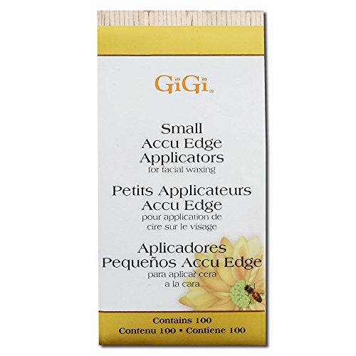 GiGi Small Accu Edge Applicators for Facial Waxing 100 Sticks