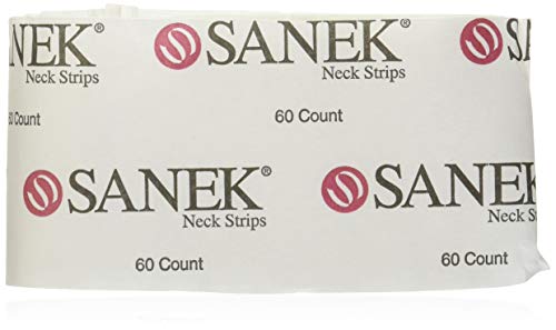 SANEK Neck Strips, 60 Count (Pack of 2)