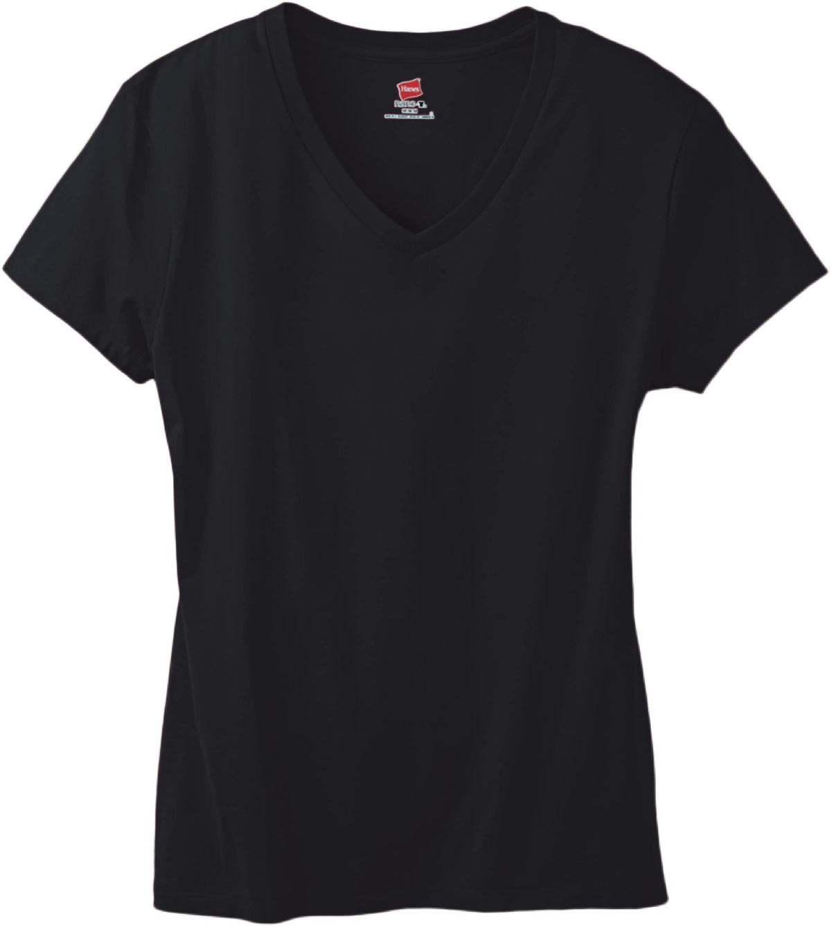 Hanes Women’s Perfect-T Short Sleeve V-Neck T-Shirt (1 or 2 Pack Option) | The Storepaperoomates Retail Market - Fast Affordable Shopping