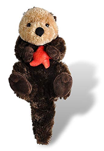 WILD REPUBLIC Sea Otter Stuffed Animal, Plush Toy, Gifts for Kids, Cuddlekins 12″, Multicolor