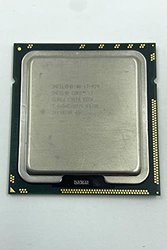 Intel BX80601920 Core i7-920 SLBEJ Processor 2.66GHz 8MB Desktop CPU (Renewed)